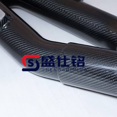 碳纤维弯管定做 各种规格异型管开模定制 碳纤异形管