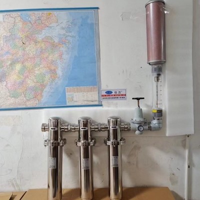 避难硐室压风系统不锈钢过滤器 压风管道过滤器