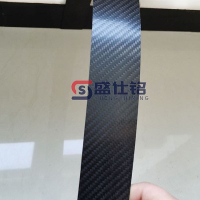 碳纤维扁条定制 高强度碳纤维片材