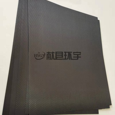 碳纤维板双面精加工碳纤维板材定制碳纤维定做碳板切割