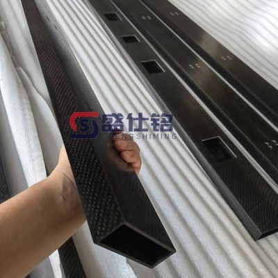 厂家生产摄影机跟焦滑轨用3K碳纤维管 摄影器碳管高强度直线度