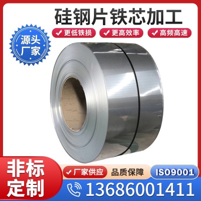 10JNEX900硅钢板电机铁芯绝缘涂敷线切割加工件马达铁芯