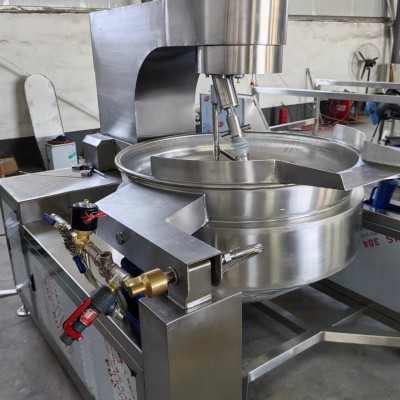 月饼馅料搅拌炒锅 豆沙莲蓉馅料搅拌炒锅 糕点馅料炒料机