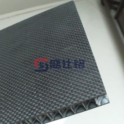 盛仕铭碳纤维板材定做 碳纤维蜂窝夹心板生产制作
