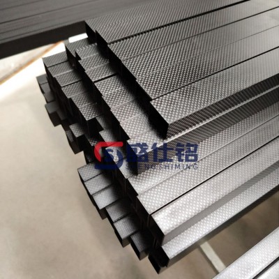 碳纤维模压 3K斜纹碳纤维管 碳纤维方管 碳纤维数控加工