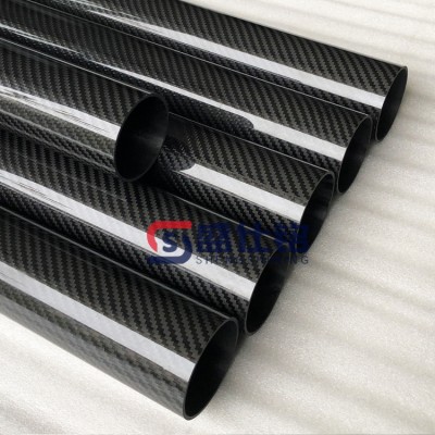 3k碳纤维管盛仕铭厂家直供定制批发 平纹亮光碳纤管