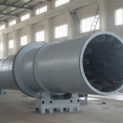 木屑燃料与建筑用砂干燥机回转式木材烘干机