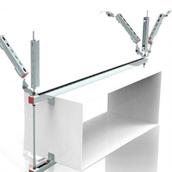 矩形风管双向抗震支架 质量保障 成套现货