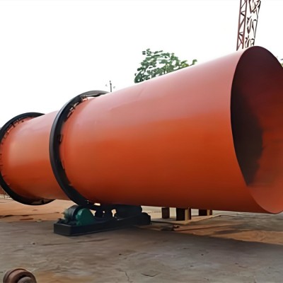 锯末木屑等生物质均匀脱水回转式食品烘干机