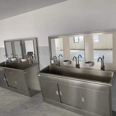 医用洗手池304不锈钢单人位刷手池