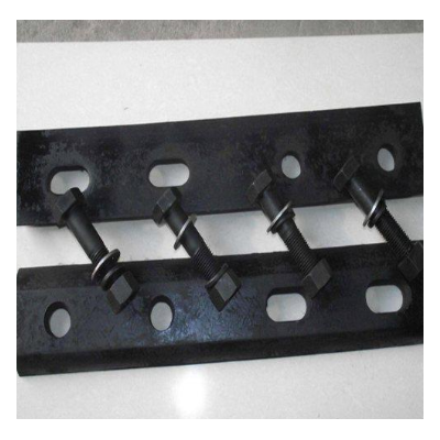 直板型道夹板一副2块 轨道鱼尾板内外各放一块 成对安装