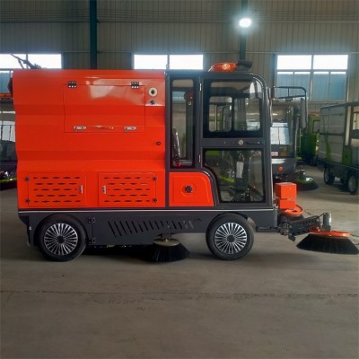 直销环保纯电动四轮道路清扫车价格表厂家济宁盛硕达