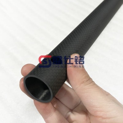 定制碳纤维圆管 CNC加工  高强度轻量化 适配机械装配