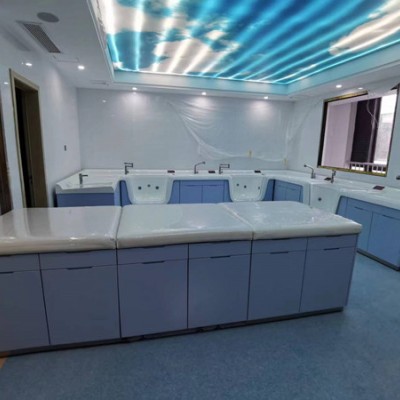 婴儿洗浴中心一体化新生儿洗澡设备护理台恒温婴幼儿游泳池