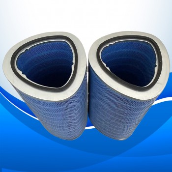 p034303椭圆三角滤桶 耐高温除尘滤芯p191920