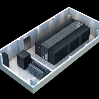 南宁屏蔽机房|多功能厅|报告厅拼接屏效果图制作