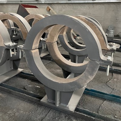 沧州汉道昌管道 蛭石隔热管托工业用保温支撑件