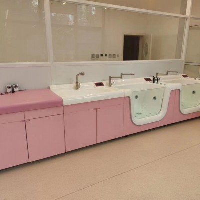 新生儿洗澡游泳池  一体式防腐防潮 可定制生产