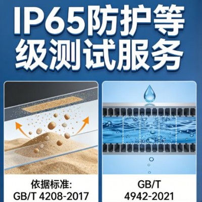 IP65防护等级测试服务