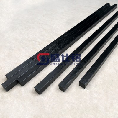 高刚性碳纤维方棒 轻量化承重 适用于机械支架/自动化设备框架