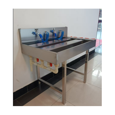 不锈钢内窥镜清洗槽软式胃肠镜耳鼻喉镜浸泡流水型简易清洗消毒槽