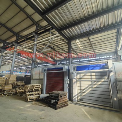 汽车制造、新能源电池车间硬质螺旋快速卷帘门