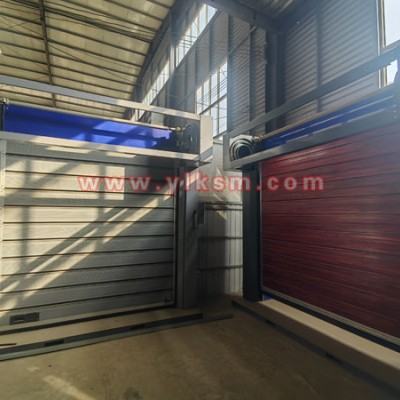 硬质螺旋快速卷帘门，硬质滚筒快速保温卷帘门