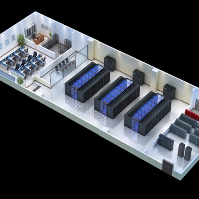 天津中控室|配电间|多功能厅|会议室|机房效果图设计