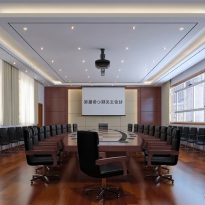 宁波工装室内效果图制作|立体户型俯视图|全景图表现