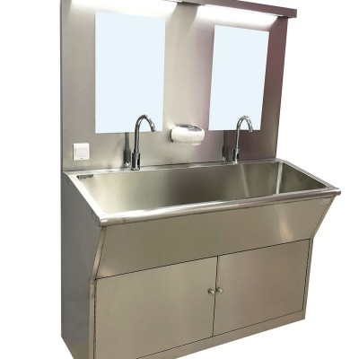 不锈钢洗手池双层制作