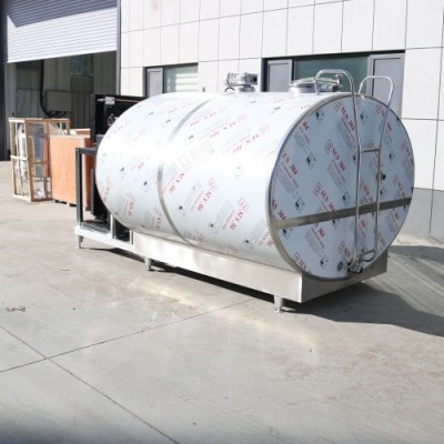 全自动牛奶制冷罐 小型牧场鲜奶冷却冷藏罐价格