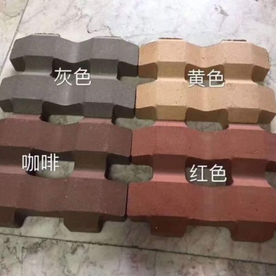 八字草坪砖 耐磨抗压 透水性好