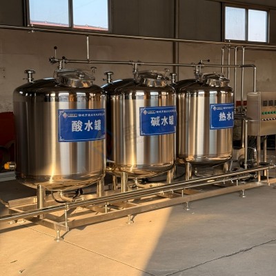 可移动式cip清洗设备 cip酸碱液清洗系统饮料设备清洗机组