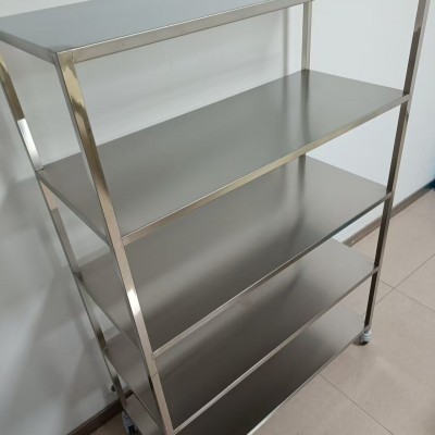 迪新不锈钢产品无缝焊接多层货架