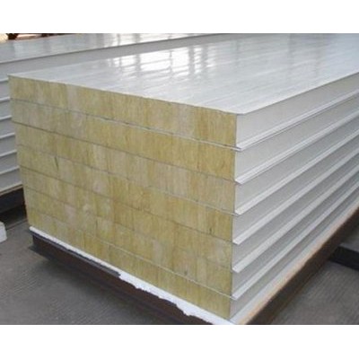 仓库围护专用彩钢岩棉复合板，防潮防火承重强