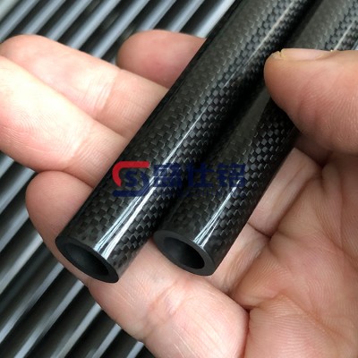 高模量碳纤维空心管 精密公差定制 自动化设备传动配件