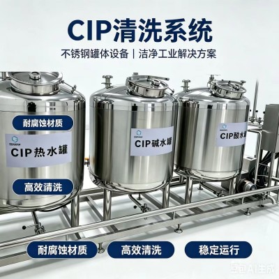 全自动CIP清洗机 可移动式CIP清洗系统 CIP清洗设备