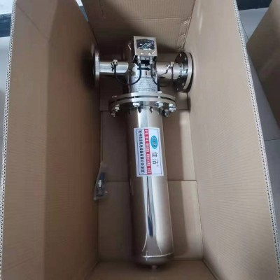 不锈钢气体氮气压缩空气管道精密高效过滤器带压差除油尘水高压