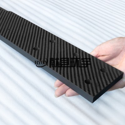 3K 碳纤维板 高强度碳纤板材 CNC 打孔切割 定制